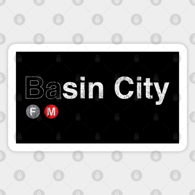 Sin City (Basin Variant) Magnet by huckblade